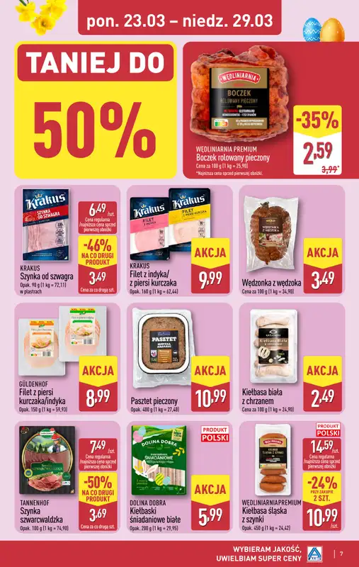 Aldi - gazetka promocyjna Pełny katalog! od poniedziałku 23.03 do niedzieli 29.03 - strona 7
