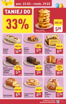 Aldi - gazetka promocyjna Pełny katalog! od poniedziałku 23.03 do niedzieli 29.03 - strona 17