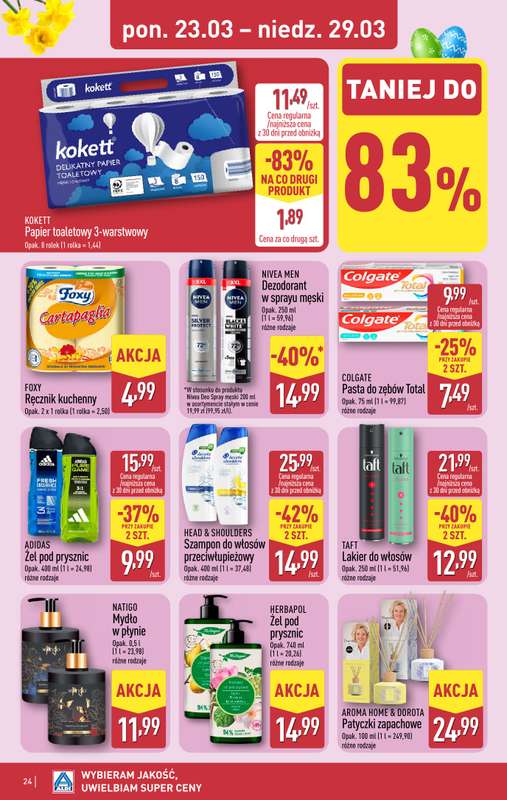 Aldi - gazetka promocyjna Pełny katalog! od poniedziałku 23.03 do niedzieli 29.03 - strona 24