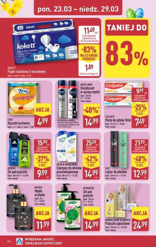 Aldi - gazetka promocyjna Pełny katalog! od poniedziałku 23.03 do niedzieli 29.03 - strona 24