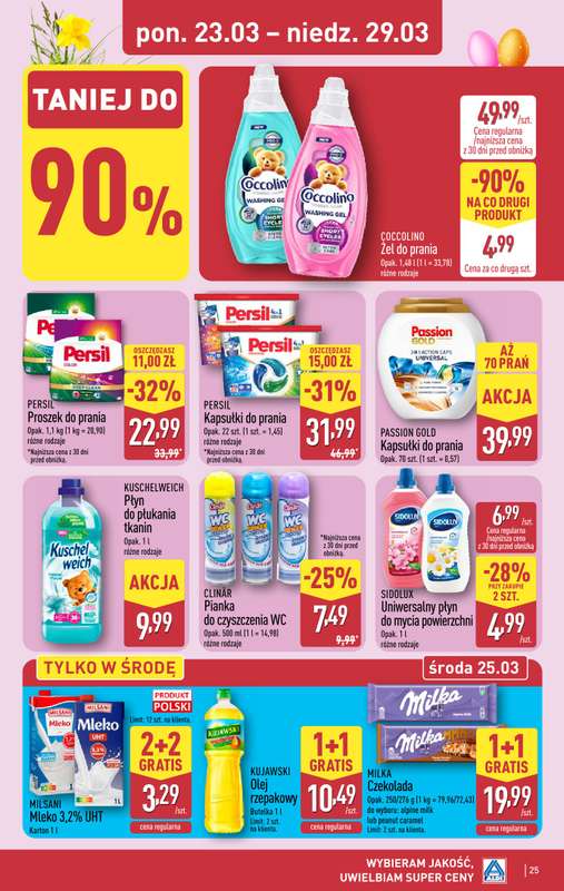 Aldi - gazetka promocyjna Pełny katalog! od poniedziałku 23.03 do niedzieli 29.03 - strona 25