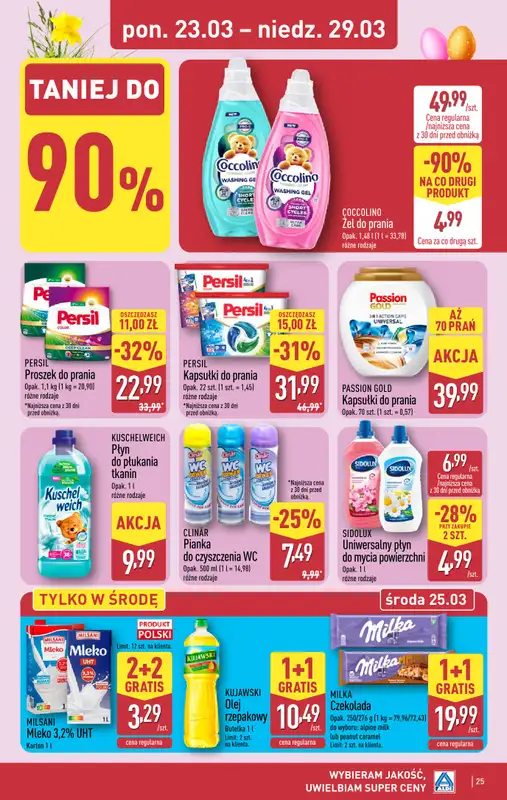 Aldi - gazetka promocyjna Pełny katalog! od poniedziałku 23.03 do niedzieli 29.03 - strona 25