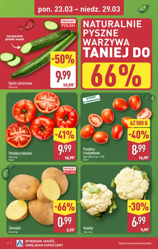 Aldi - gazetka promocyjna Pełny katalog! od poniedziałku 23.03 do niedzieli 29.03 - strona 2