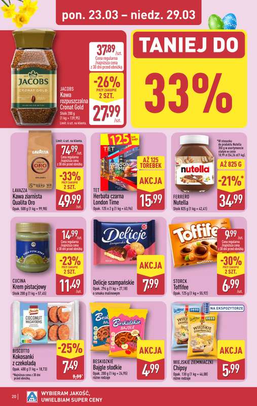 Aldi - gazetka promocyjna Pełny katalog! od poniedziałku 23.03 do niedzieli 29.03 - strona 20