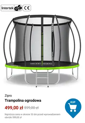 Decathlon - gazetka promocyjna Trampoliny ogrodowe w supercenach od soboty 21.03  - strona 5