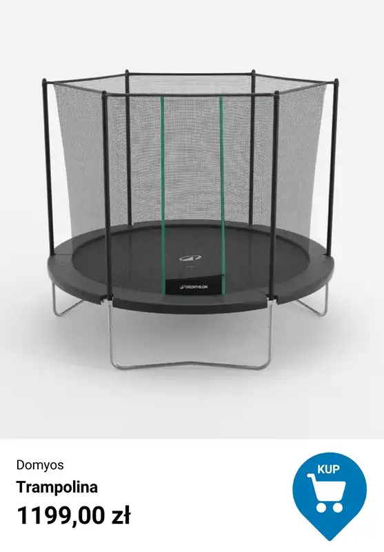 Decathlon - gazetka promocyjna Trampoliny ogrodowe w supercenach od soboty 21.03  - strona 11