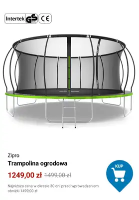 Decathlon - gazetka promocyjna Trampoliny ogrodowe w supercenach od soboty 21.03  - strona 7
