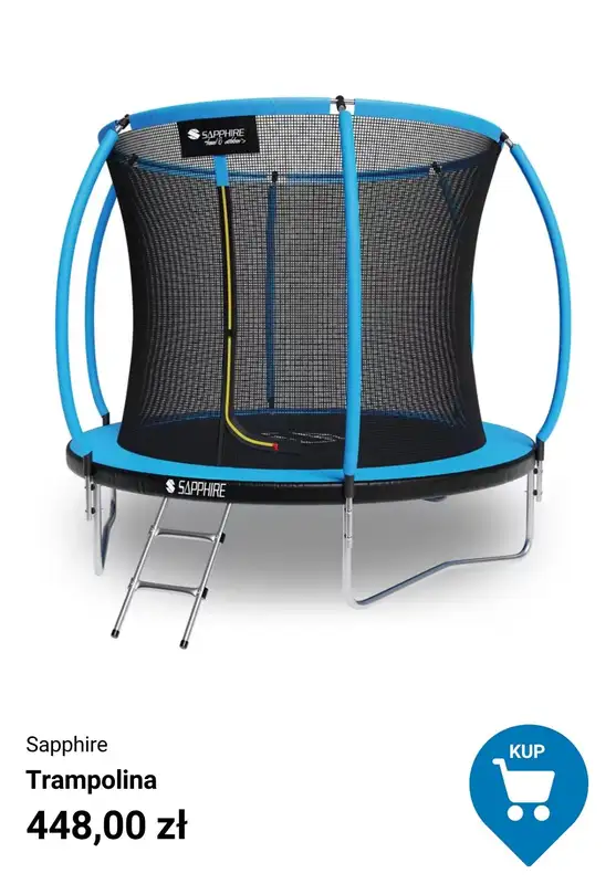 Decathlon - gazetka promocyjna Trampoliny ogrodowe w supercenach od soboty 21.03  - strona 8