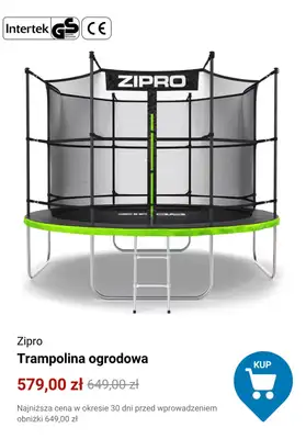 Decathlon - gazetka promocyjna Trampoliny ogrodowe w supercenach od soboty 21.03  - strona 4