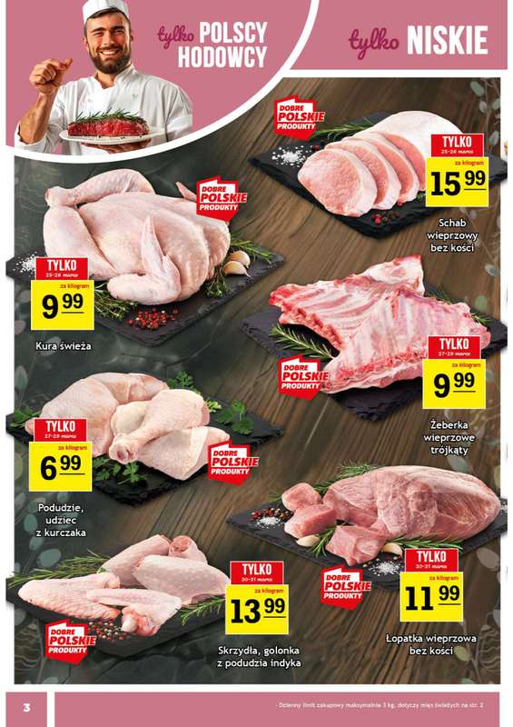 Gram Market - gazetka promocyjna Gazetka od środy 25.03 do wtorku 31.03 - strona 3