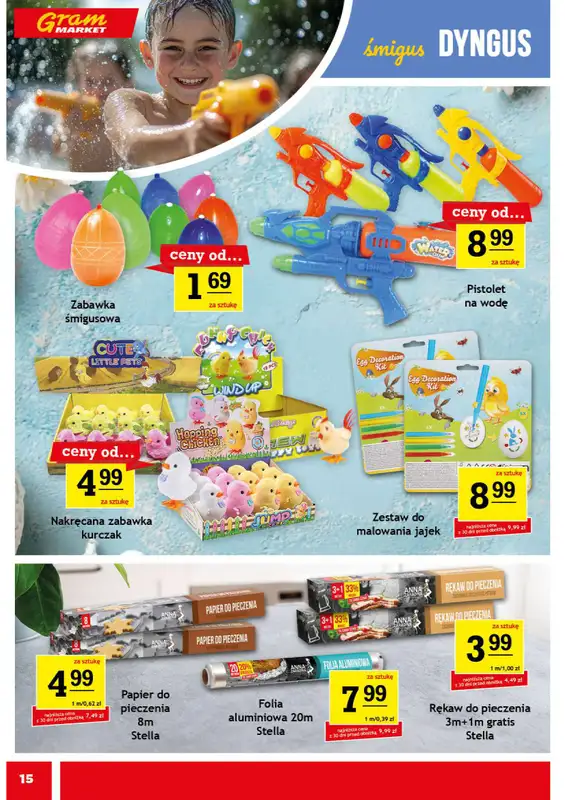 Gram Market - gazetka promocyjna Gazetka od środy 25.03 do wtorku 31.03 - strona 15