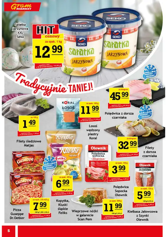 Gram Market - gazetka promocyjna Gazetka od środy 25.03 do wtorku 31.03 - strona 5