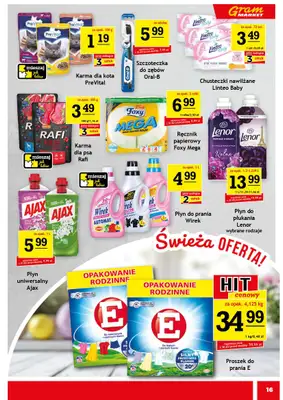 Gram Market - gazetka promocyjna Gazetka od środy 25.03 do wtorku 31.03 - strona 16