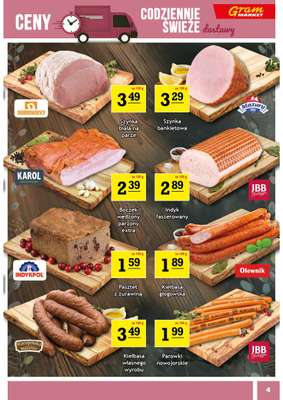 Gram Market - gazetka promocyjna Gazetka od środy 25.03 do wtorku 31.03 - strona 4