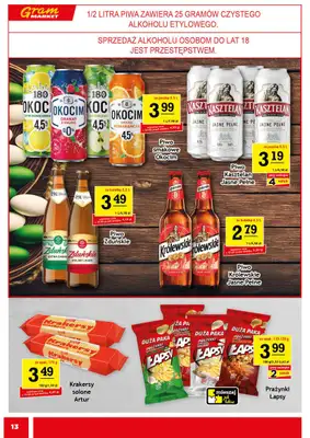 Gram Market - gazetka promocyjna Gazetka od środy 25.03 do wtorku 31.03 - strona 13