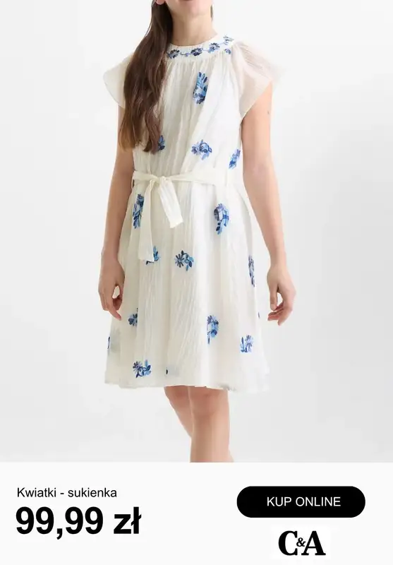 C&A - gazetka promocyjna Odświętna moda dziecięca od soboty 21.03  - strona 2