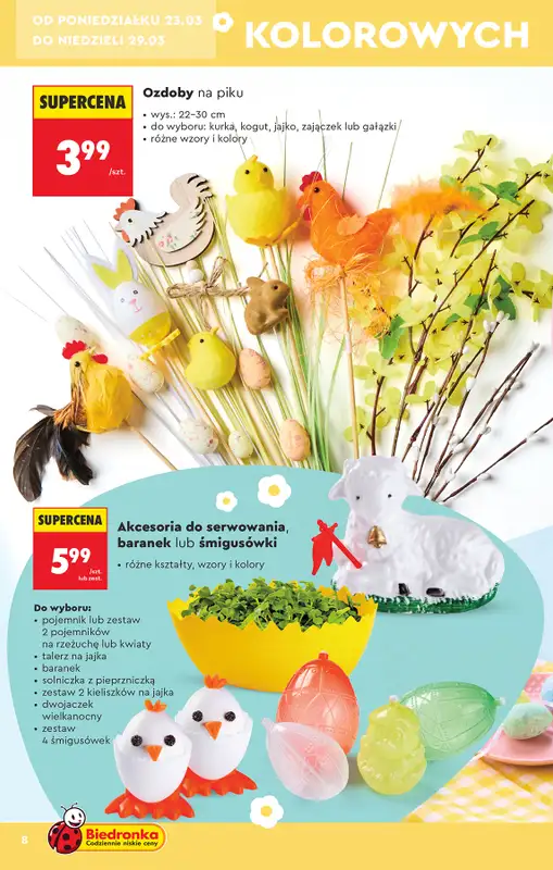 Biedronka - gazetka promocyjna Hity i inspiracje, od 21.03 od soboty 21.03 do środy 08.04 - strona 10