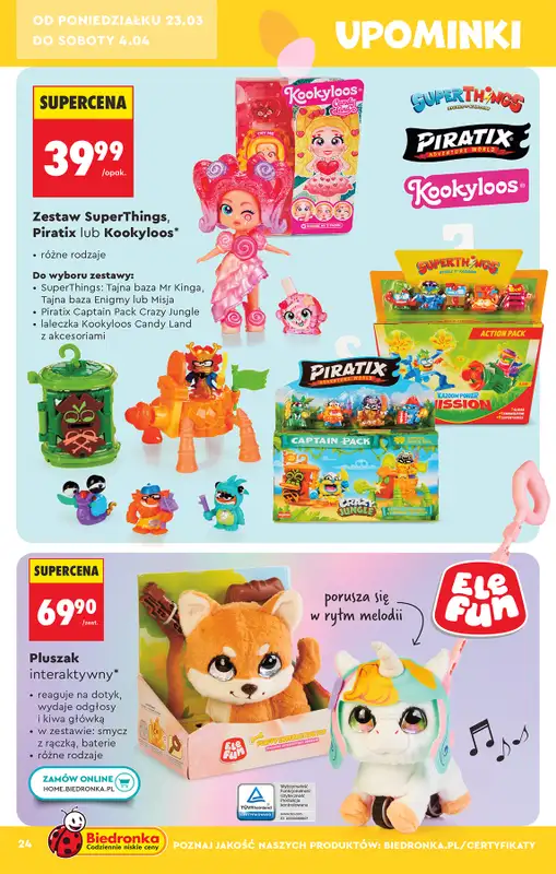 Biedronka - gazetka promocyjna Hity i inspiracje, od 21.03 od soboty 21.03 do środy 08.04 - strona 26