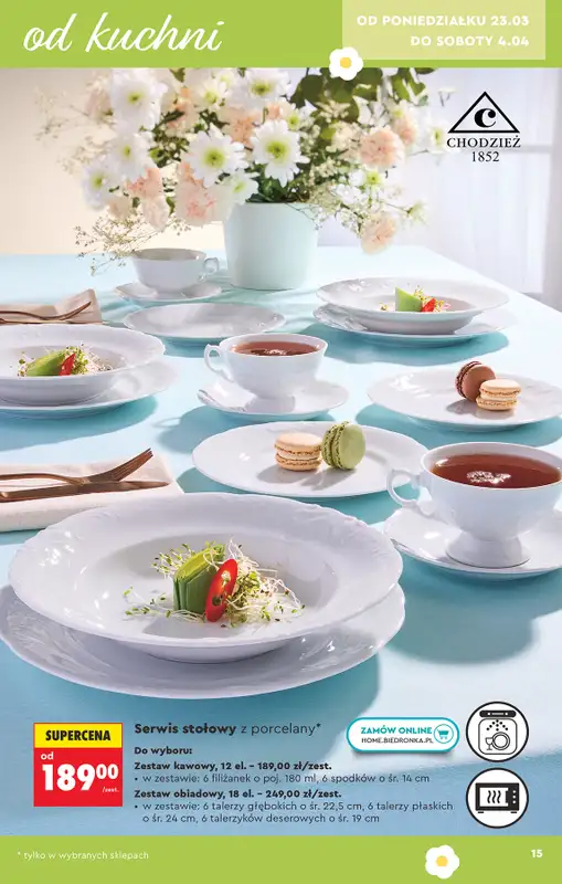 Biedronka - gazetka promocyjna Hity i inspiracje, od 21.03 od soboty 21.03 do środy 08.04 - strona 17