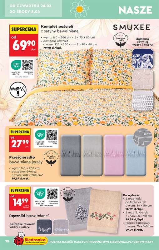 Biedronka - gazetka promocyjna Hity i inspiracje, od 21.03 od soboty 21.03 do środy 08.04 - strona 40