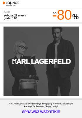 Lounge by Zalando - gazetka promocyjna Do -80% promocje na wybrane marki na WEEKEND! od soboty 21.03 do niedzieli 22.03