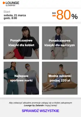 Lounge by Zalando - gazetka promocyjna Do -80% promocje na wybrane marki na WEEKEND! od soboty 21.03 do niedzieli 22.03 - strona 10