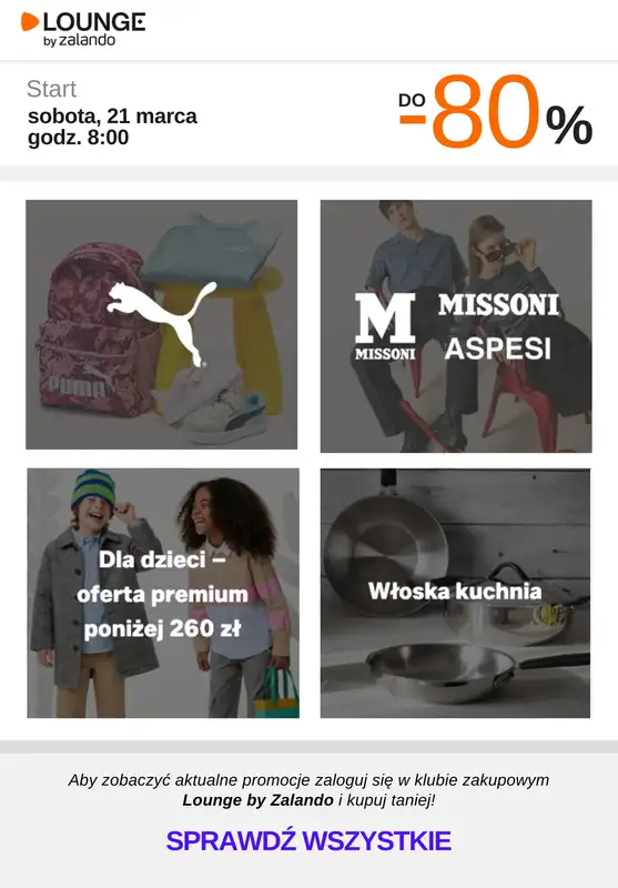 Lounge by Zalando - gazetka promocyjna Do -80% promocje na wybrane marki na WEEKEND! od soboty 21.03 do niedzieli 22.03 - strona 8