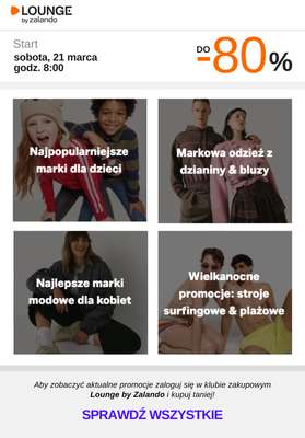 Lounge by Zalando - gazetka promocyjna Do -80% promocje na wybrane marki na WEEKEND! od soboty 21.03 do niedzieli 22.03 - strona 7