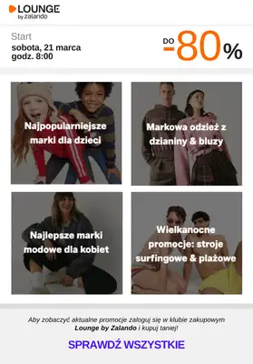 Lounge by Zalando - gazetka promocyjna Do -80% promocje na wybrane marki na WEEKEND! od soboty 21.03 do niedzieli 22.03 - strona 7