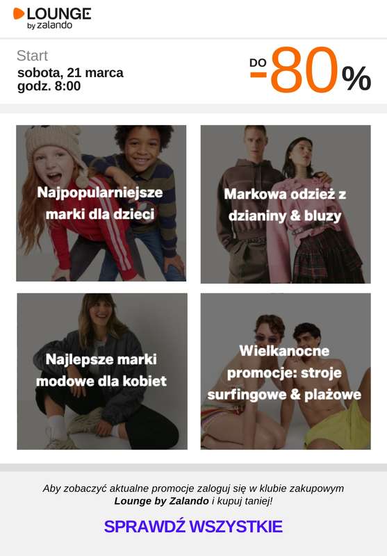 Lounge by Zalando - gazetka promocyjna Do -80% promocje na wybrane marki na WEEKEND! od soboty 21.03 do niedzieli 22.03 - strona 7