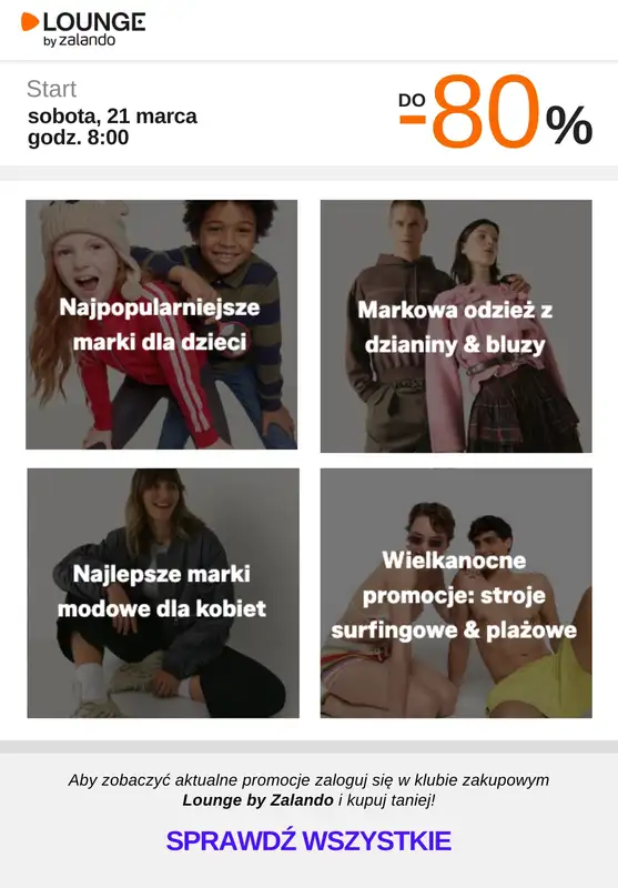 Lounge by Zalando - gazetka promocyjna Do -80% promocje na wybrane marki na WEEKEND! od soboty 21.03 do niedzieli 22.03 - strona 7