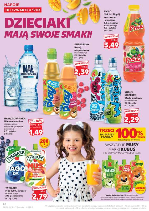 Kaufland - gazetka promocyjna Gazetka Tygodnia od czwartku 19.03 do środy 25.03 - strona 46