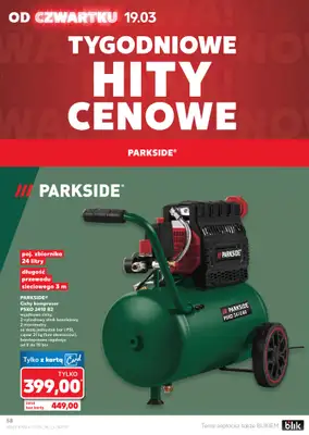 Kaufland - gazetka promocyjna Gazetka Tygodnia od czwartku 19.03 do środy 25.03 - strona 58