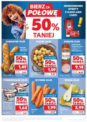 Kaufland - gazetka promocyjna Gazetka Tygodnia od czwartku 19.03 do środy 25.03 - strona 9