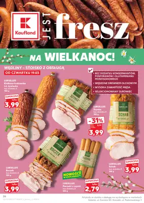Kaufland - gazetka promocyjna Gazetka Tygodnia od czwartku 19.03 do środy 25.03 - strona 26
