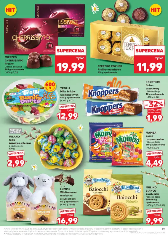 Kaufland - gazetka promocyjna Gazetka Tygodnia od czwartku 19.03 do środy 25.03 - strona 19