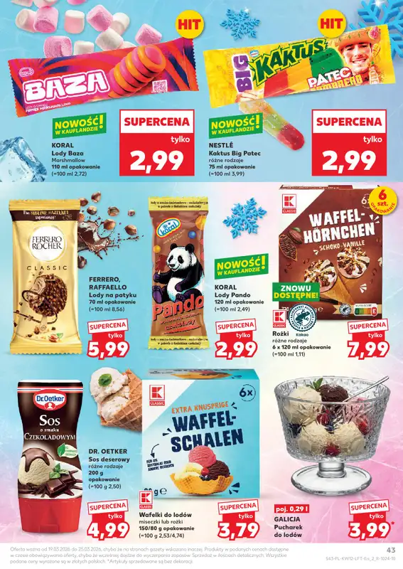 Kaufland - gazetka promocyjna Gazetka Tygodnia od czwartku 19.03 do środy 25.03 - strona 43