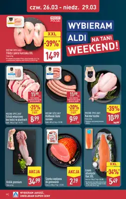 Aldi - gazetka promocyjna Weekend super cen w Aldi! od czwartku 26.03 do niedzieli 29.03 - strona 10
