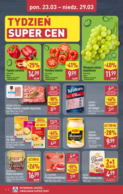 Aldi - gazetka promocyjna Weekend super cen w Aldi! od czwartku 26.03 do niedzieli 29.03 - strona 4
