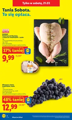 Lidl - gazetka promocyjna Oferta od czwartku od czwartku 19.03 do soboty 21.03 - strona 4