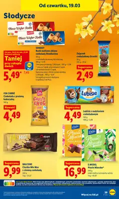 Lidl - gazetka promocyjna Oferta od czwartku od czwartku 19.03 do soboty 21.03 - strona 41