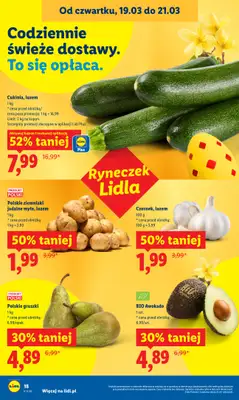 Lidl - gazetka promocyjna Oferta od czwartku od czwartku 19.03 do soboty 21.03 - strona 20