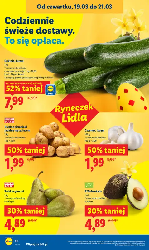 Lidl - gazetka promocyjna Oferta od czwartku od czwartku 19.03 do soboty 21.03 - strona 20