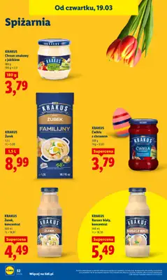 Lidl - gazetka promocyjna Oferta od czwartku od czwartku 19.03 do soboty 21.03 - strona 54