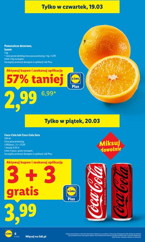 Lidl - gazetka promocyjna Oferta od czwartku od czwartku 19.03 do soboty 21.03 - strona 6