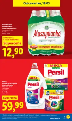 Lidl - gazetka promocyjna Oferta od czwartku od czwartku 19.03 do soboty 21.03 - strona 15
