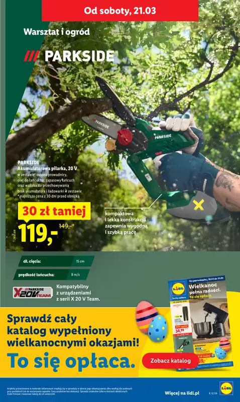 Lidl - gazetka promocyjna Oferta od czwartku od czwartku 19.03 do soboty 21.03 - strona 19