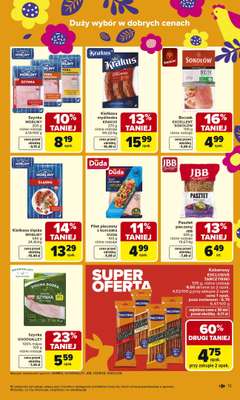 Carrefour - gazetka promocyjna Gazetka Carrefour od poniedziałku od poniedziałku 23.03 do niedzieli 29.03 - strona 19