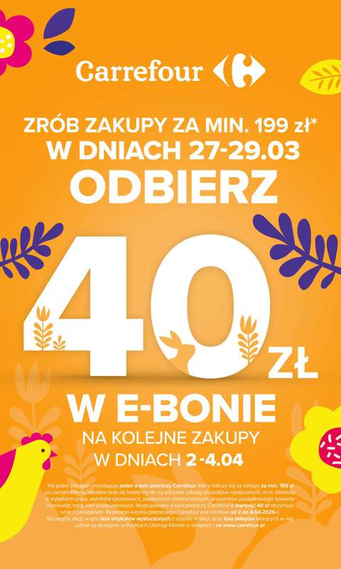Carrefour - gazetka promocyjna Gazetka Carrefour od poniedziałku od poniedziałku 23.03 do niedzieli 29.03 - strona 55