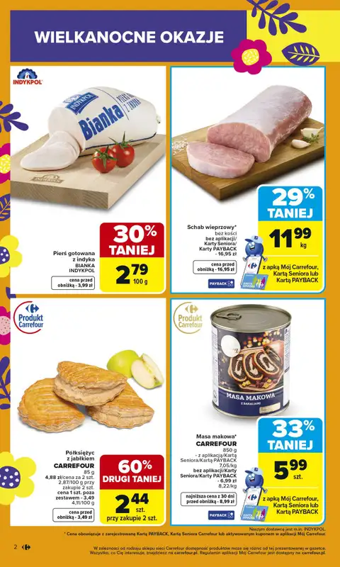 Carrefour - gazetka promocyjna Gazetka Carrefour od poniedziałku od poniedziałku 23.03 do niedzieli 29.03 - strona 8